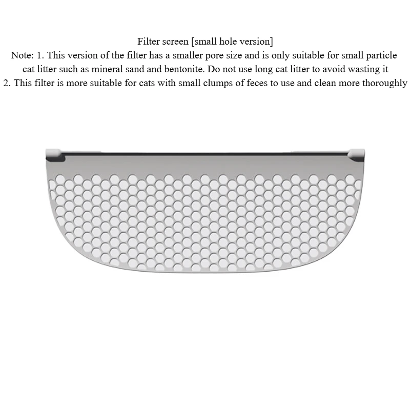 AIRROBO Automatic Cat Litter Box C20 Specialized Filter Small Particle Cats Litter Special Fine Filter Screen Pet Accessories - Image 4