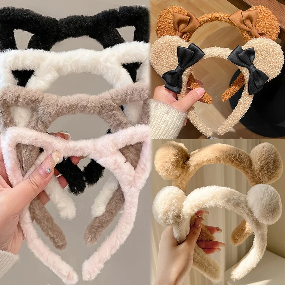 Cerchietti Morbidi Con Orecchie Di Gatto Per Cosplay E Festa - Accessori Per Capelli Ragazze E Donne