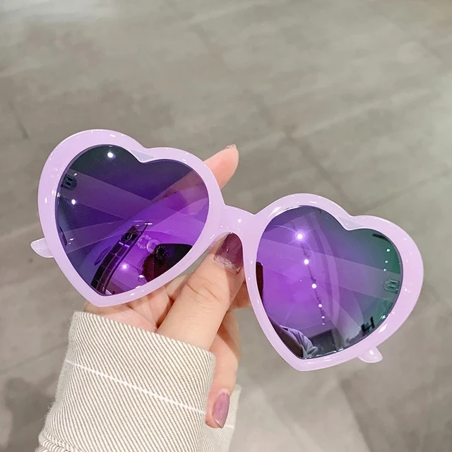 Heart Shaped Glasses – Green | Party World