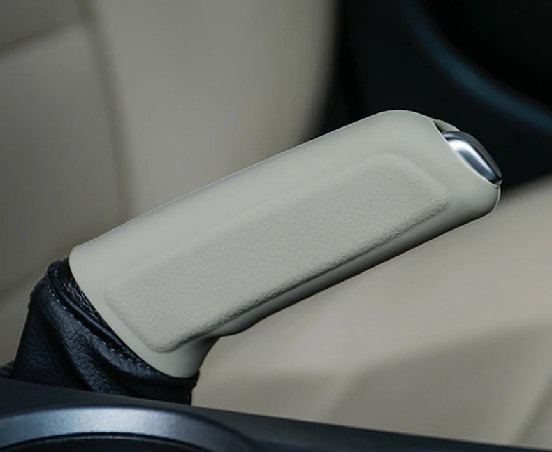 Car Handbrake Cover Handbrake Sleeve Silicone Cover Anti-Slip Multicolored Parking Hand Brake Sleeve