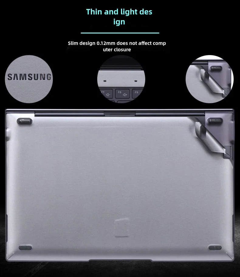 For SAMSUNG Galaxy Book5 Pro 360 NP750QHA NP94XHA NP960XHA NP960QHA laptop shell protective film computer body sticker