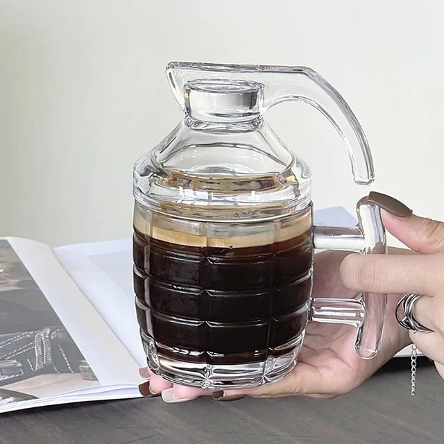 Glass Grenade Coffee Mug 5
