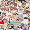 50/100Pcs Cartoon Anime Crayon Shin chan Stickers For Car Laptop Phone Stationery Decor Decals Waterproof Sticker Kids Toys 5