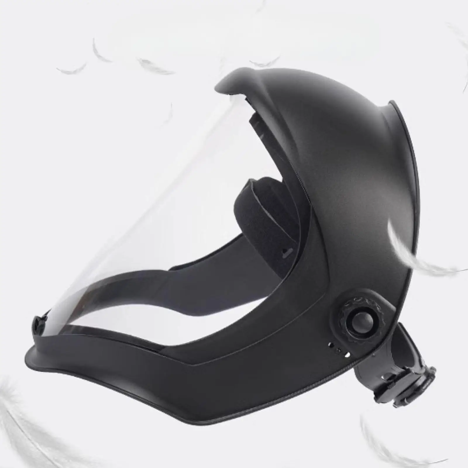 Anti Fog Full Face Shield Dustproof Clear Visor for Cutting Grinding Kitchen