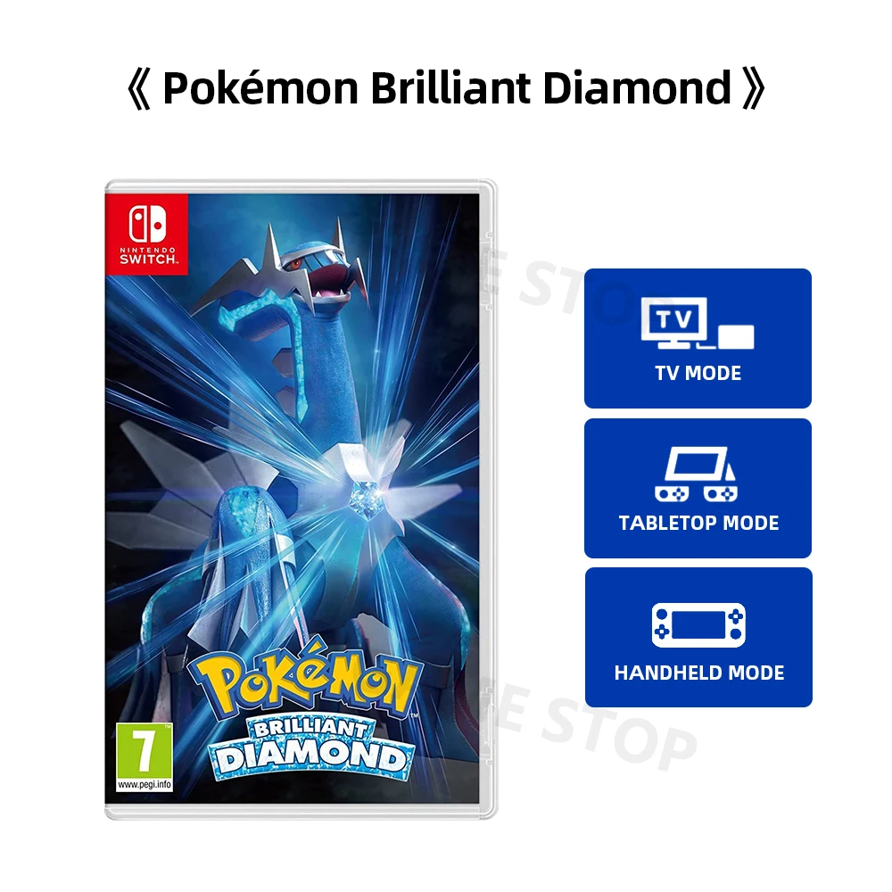 Pokemon Brilliant Diamond - Nintendo Switch Game Deals 100% Official Physical Game Card Genre Action RPG for Switch OLED Lite