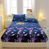 1 Piece of Bed Sheet for Bedroom 100%Polyeste Elastic Band Around Bedding Fitted Sheet Only (excluding Pillowcases) 2