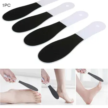 1PC raspa per piedi File Scrubber grattugia Dry Rough Dead Skin Callus Remover Pedicure strumento per la cura delle unghie rimozione della pelle morta su entrambi i lati 1