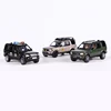 GCD 1:64 DISCOVERY 4 Black/White/Gray/Silver Alloy Model Car 2