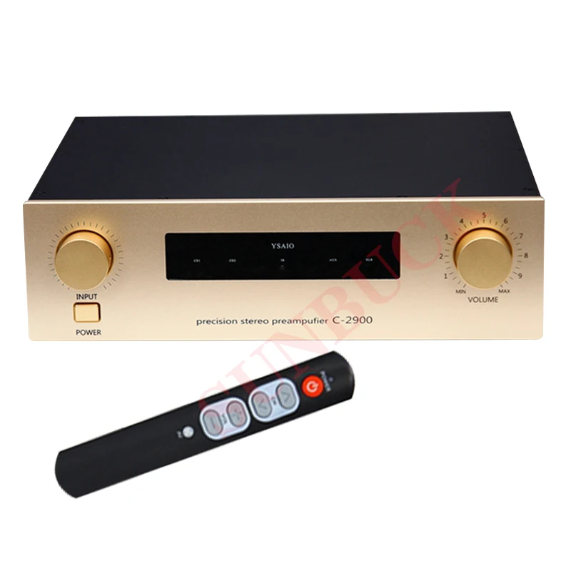 SUNBUCK C2900 Fully Symmetric Split Stereo Preamp HiFi XLR Balanced