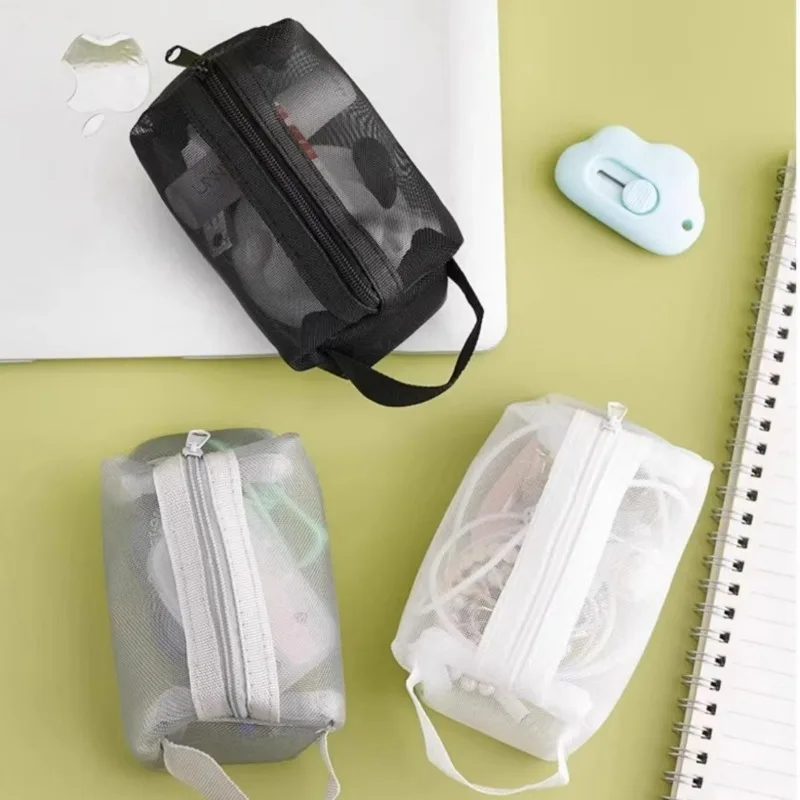 Transparent Travel Cable Organizer Bag Portable Charger Case Accessories Storage for Home Office Travel Pendant Design