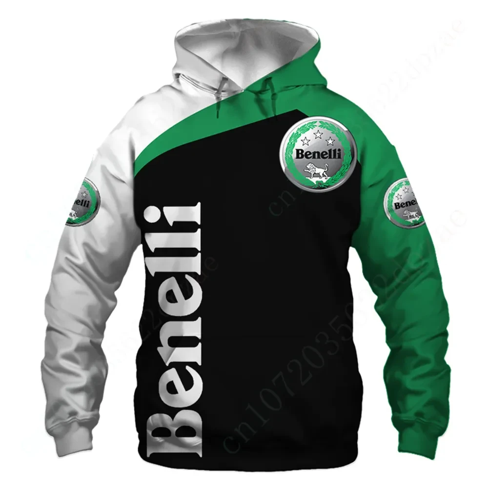 

Sudadera con capucha de Anime Benelli para hombre, 3D jersey con estampado, Top Harajuku de gran tamaño, ropa informal, ropa de