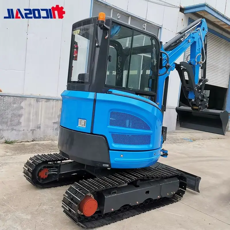 KOSTENLOSER VERSAND 2,6 Tonnen Mini-Bagger 1 Tonne 2 Tonnen Motorbagger EPA-Bagger Mini-Bagger Kompakter Mikro-Bagger