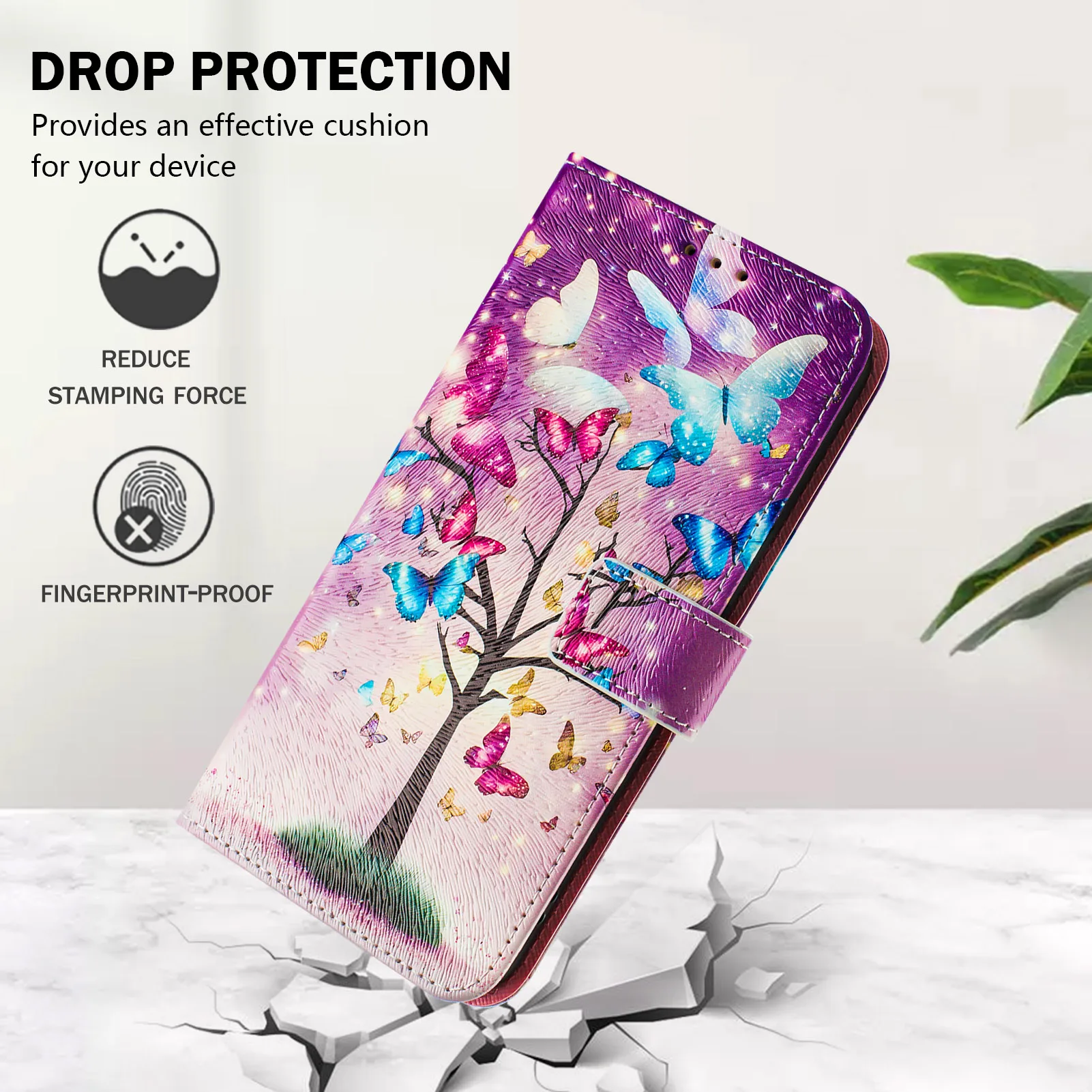 Nubia Z60 Ultra Focus Red Magic Leather Wallet Phone Case