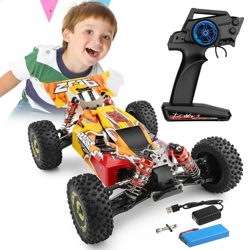 

Rc Electric Car 4WD Off-Road Rc Car Waterproof For Adults High-Speed Rechargeable All Terrain Racing High-Speed 2.4GHz System