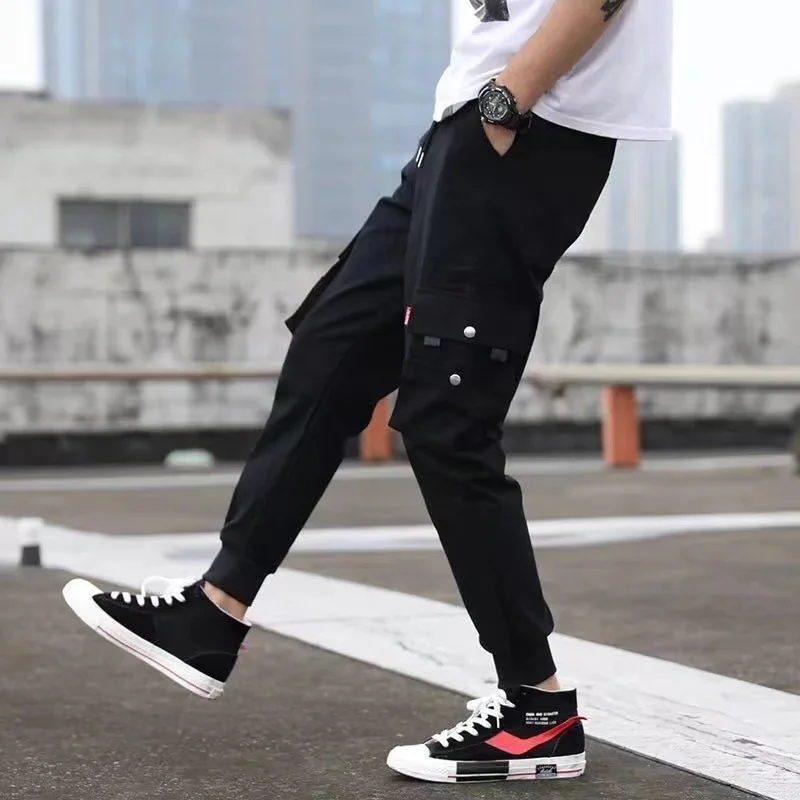 Description Picture 6 of itemAmerican work pants leggings, men's spring/summer Harlan pants, men's loose oversized casual pants