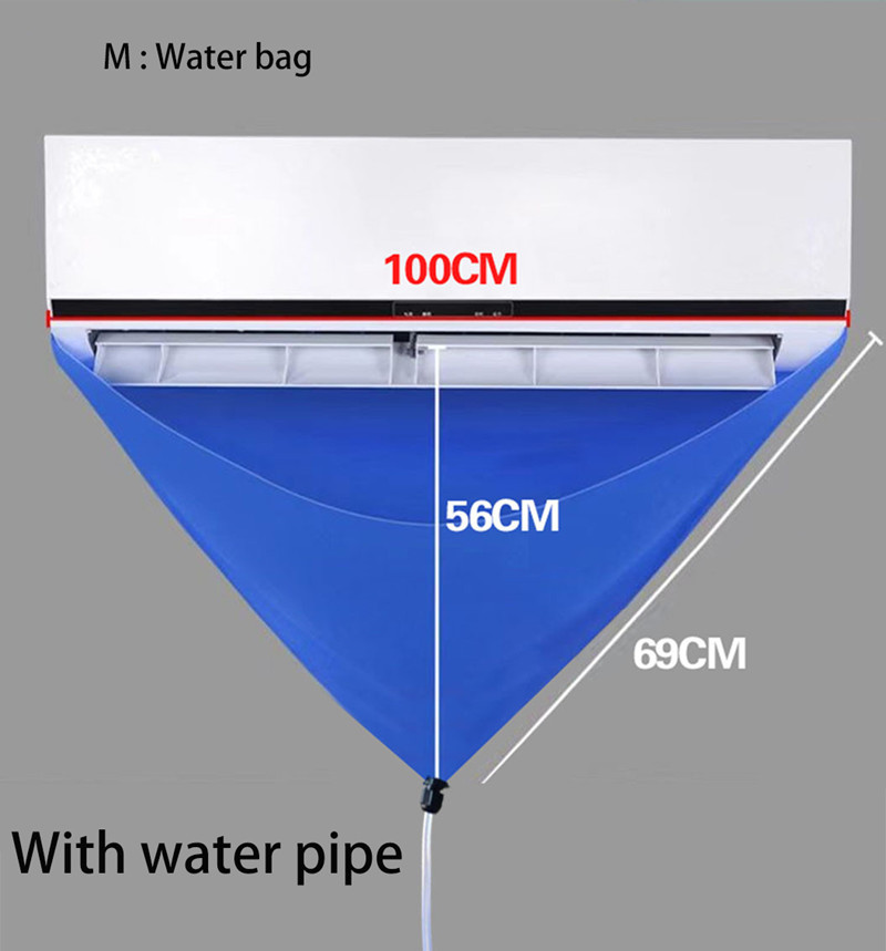 100CM Air Conditioner Cleaning Water Cover Water Pipe Washing Cover Spray Foam Cleaning Tools Air Conditioner Drain Pipe Cleaner