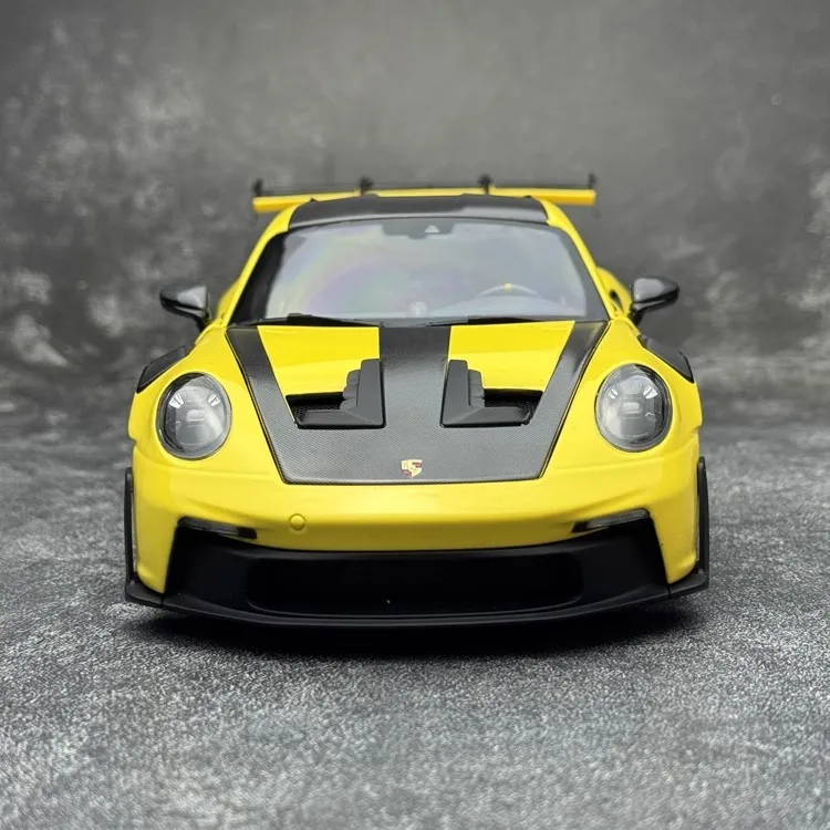 1:18 Scale For MINICHAMPS 911 992 GT3 RS 2024 Diecast Model Car