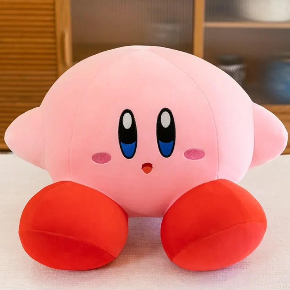Anime Star Kirbyed Plush Toys Soft Stuffed Animal Doll Fluffy Pink Plush Doll Pillow Room Decoration Toys For Children's Gift plush toys star pillow