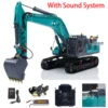 1/14 LESU AOUE-SK500 RC Hydraulic Excavator RTR Radio Control Earth Digger Smoke Light System RC Toys Gift Vehicle Cars Model 2