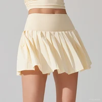 VITALINOVO Pleated Tennis Skirt for Women with Pocket Shorts Women's High Waisted Lightweight Athletic Golf Skorts Skirts Flowy - Image 3