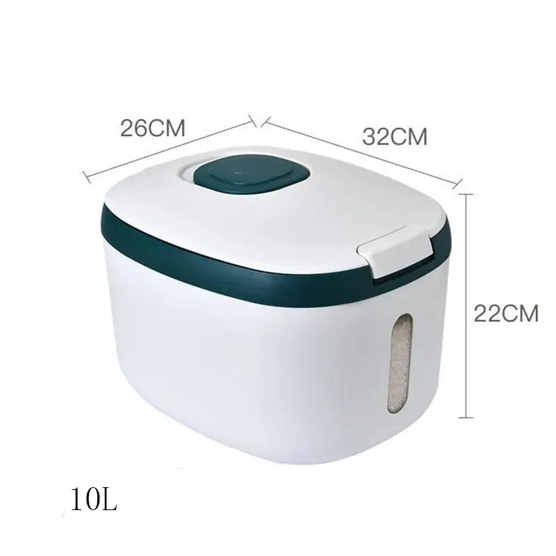 Storage Containers / Storage Bucket with Lid / Storage Containers for  Cereals, Pulses & Flour Etc. - Cereals Storage Jar 25Litres Capacity (  Multipurpose Usage) Lid Available in Random Colors