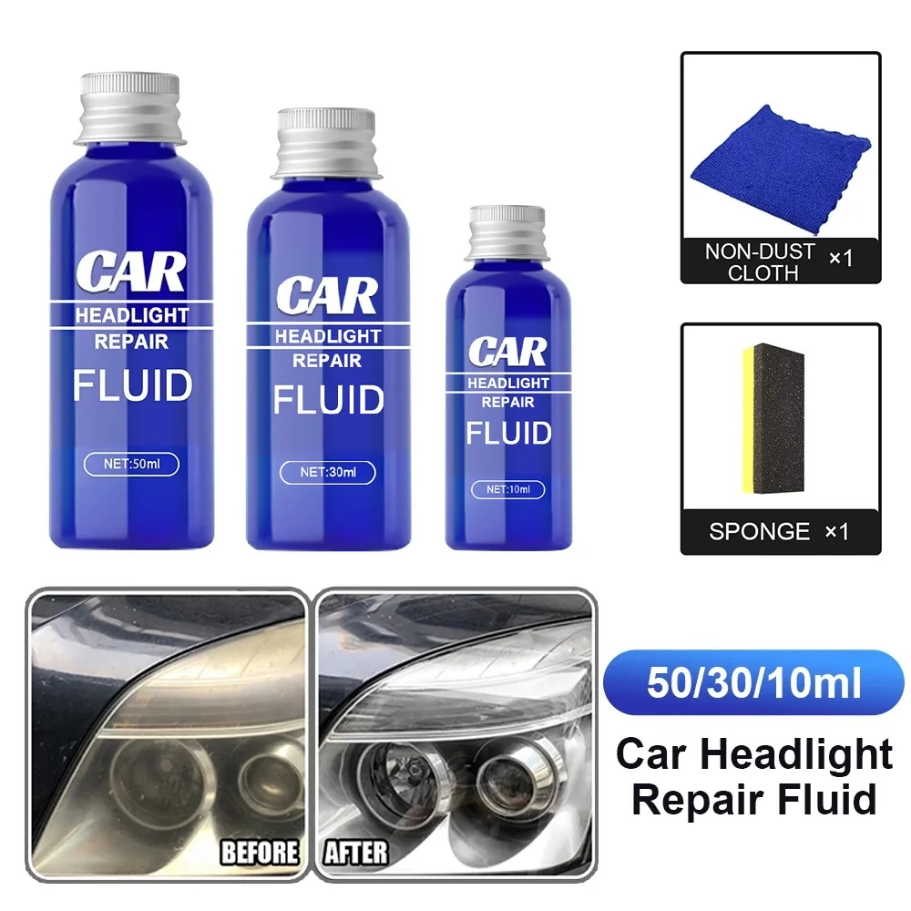 103050mlCarHeadlightPolishingAgentScratchRemoverRepairFluid
