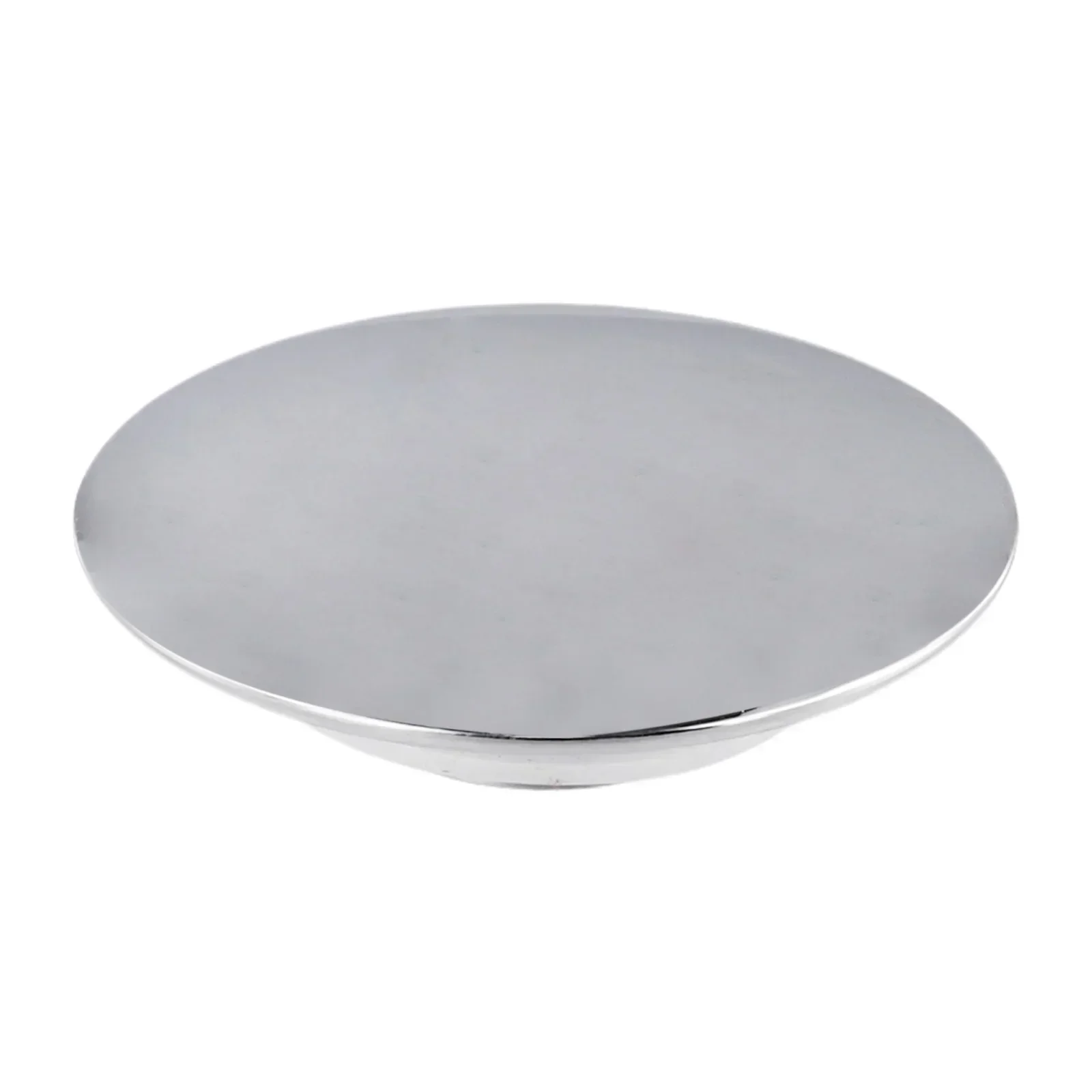 1pc Basin Waste Pop-Up Sink Plug 66mm Silver Chrome Bathroom Basin Sink Up Drain Stopper Drainer Cover Replacement Parts