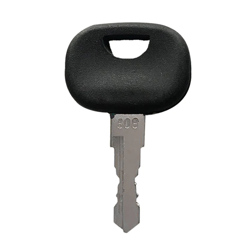 4Pcs Ignition Key 10221073 606 Compatible with John Deere Crawler Loader 950C 1050C 605C 655C 755C Compatible with Liebherr