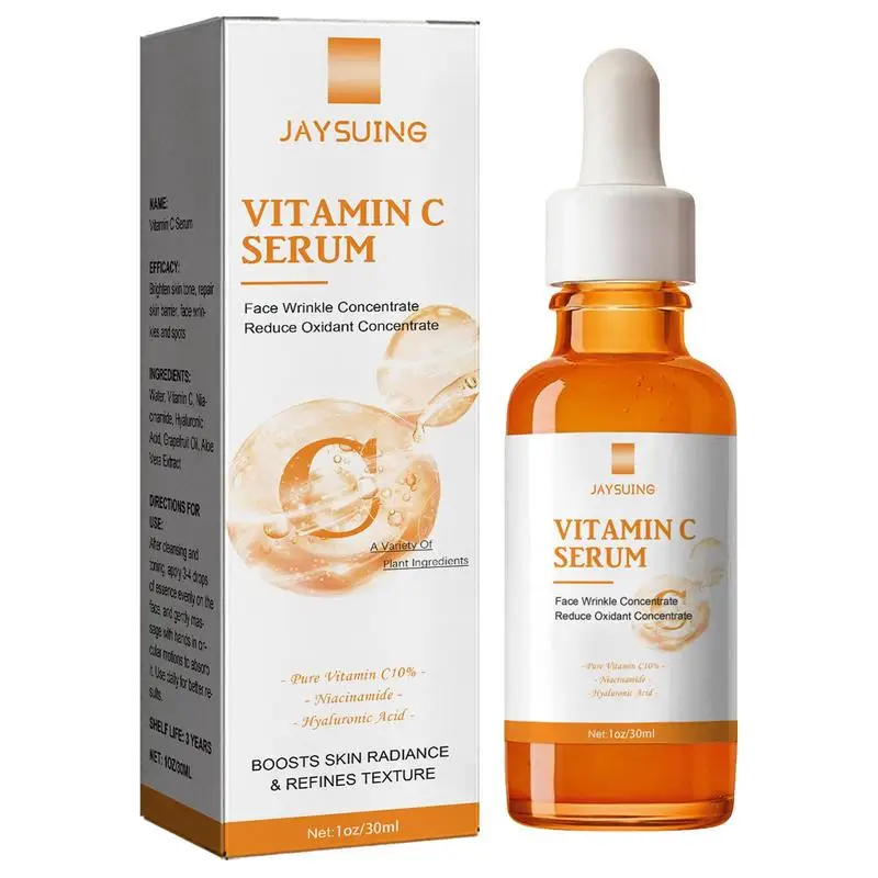 

30ml Vitamin C Essence Brightening And Hydrating Serums For Women Facial Serums For Skin Care Reduce Appearance Of Fine Lines