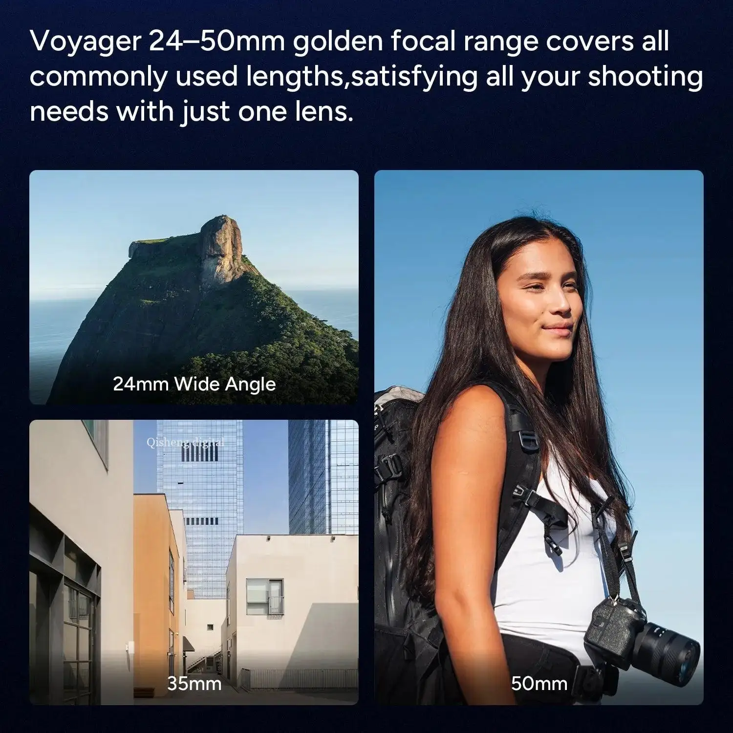 Thypoch Voyager 24-50Mm F/2.8 E용 풀프레임 자동 초점 줌 렌즈 다양한 환경에서 촬영하기 위한 경량 바디