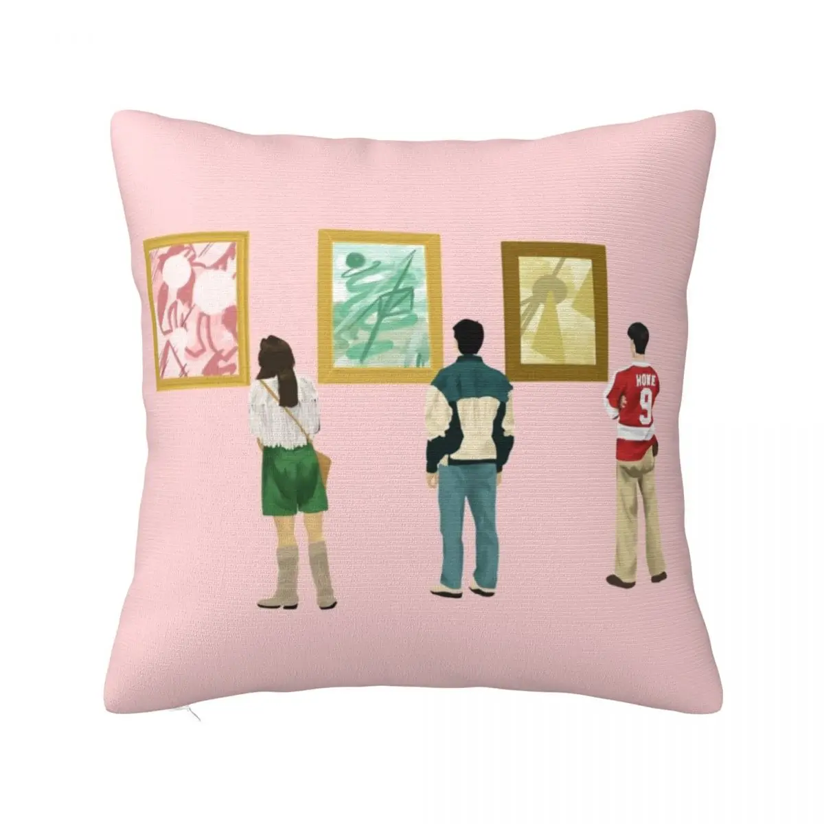

Ferris Bueller at the Art Museum Throw Pillow Luxury Living Room Decorative Cushions Cushion Cover For Sofa
