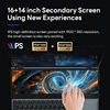 BYONE Dual Screen Gaming Laptop Computer 32GB/16GB DDR4 RAM 1TB/2TB SSD Intel 10th Gen Windows 11 Notebook Touch Laptop 3