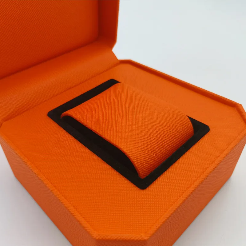 Vintage Watch Case PU Leather Watch Storage Box Stylish Container Jewelry Collection Display Box Outdoor Travel