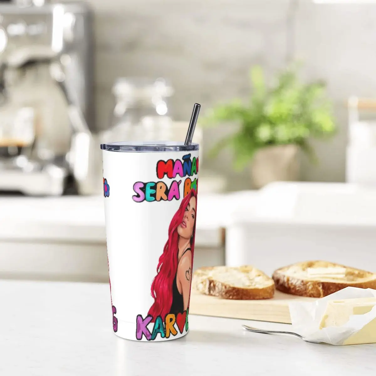 ÿ Karol G Manana Sera Bonito Һ, Ѳ ޸  ܿ  ,    ӱ,  , 20oz