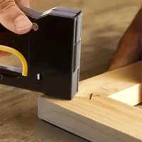 Professional Heavy Duty Staple Gun for Upholstery Wood Wire mesh Cables DIY Portable Manual Nail Gun Straight U-shaped Gun 2