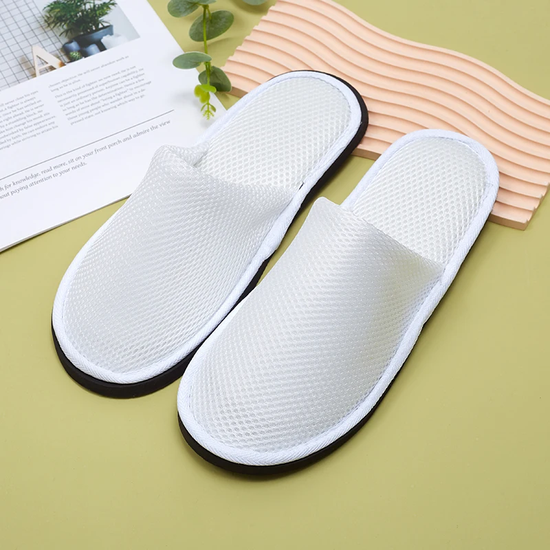 Mesh Slippers Hotel Homestay Travel Slipper Party Home Eva Soft Slippers Guest Anti-slip For Men Women Unisex