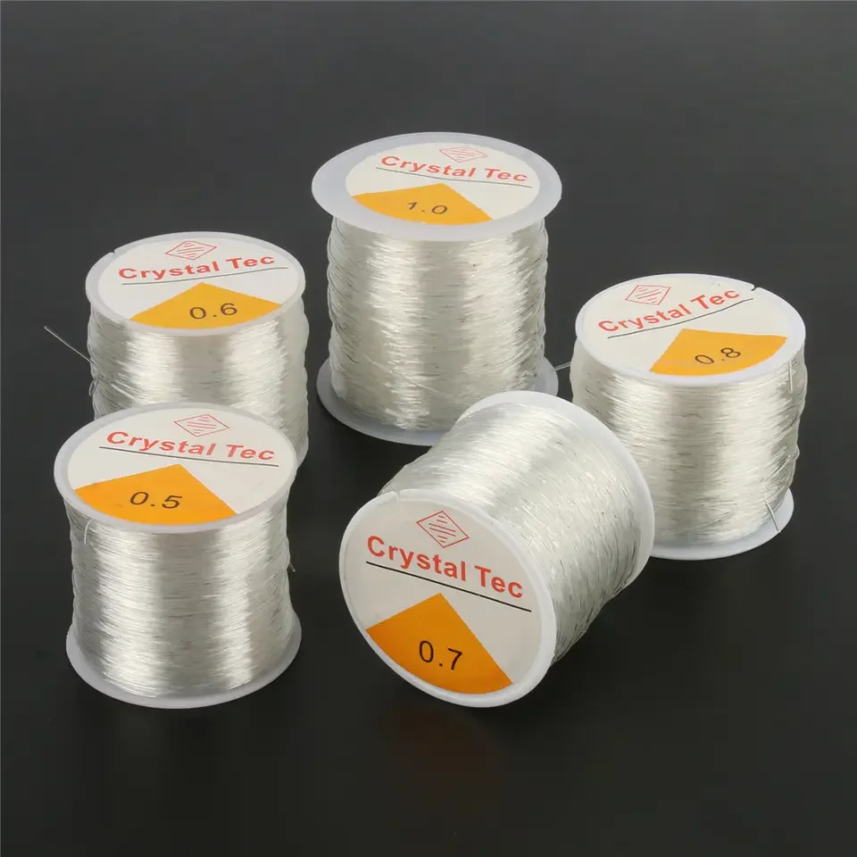 Elastic Crystal Line Beading Cord 100m - Tup Polyurethane Jewelry