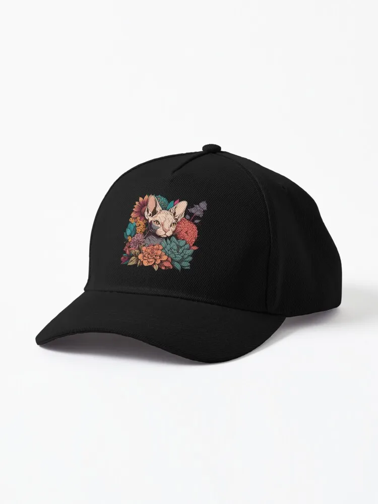 

Sphynx surrounded by flowers. Cap Palmeiras Men's baseball cap hat masturbators for men hat