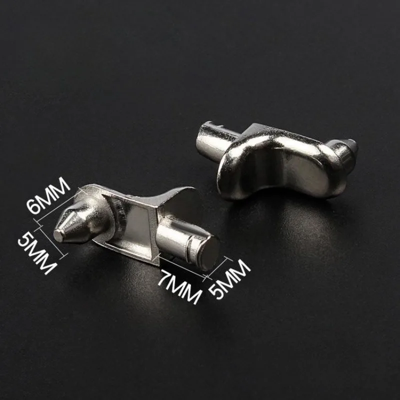 12 Pioli Di Supporto Per Mensole - Con Ventose, Per Armadi E Ripiani In Vetro, Lega Zinco - Foto 2