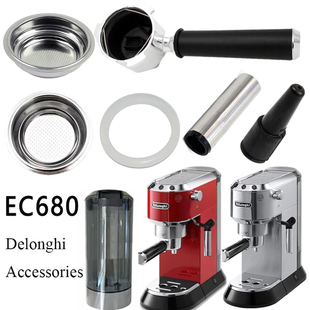 Delonghi Ec680 Filter Ec850 Powder Press Ec685 Milk Foam Inner Tube Delonghi  Coffee Machine Ec680 Original Accessories - Coffee Filters - AliExpress