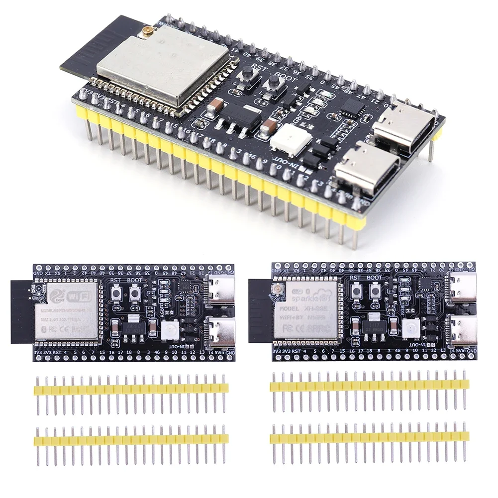 ESP32-S3 N16R8 N8R2 Development Board WiFi Expansion Board 2.4G Wifi Module for Arduino IDE ESP32 S3 44Pin Type-C 16MB Flash 8M