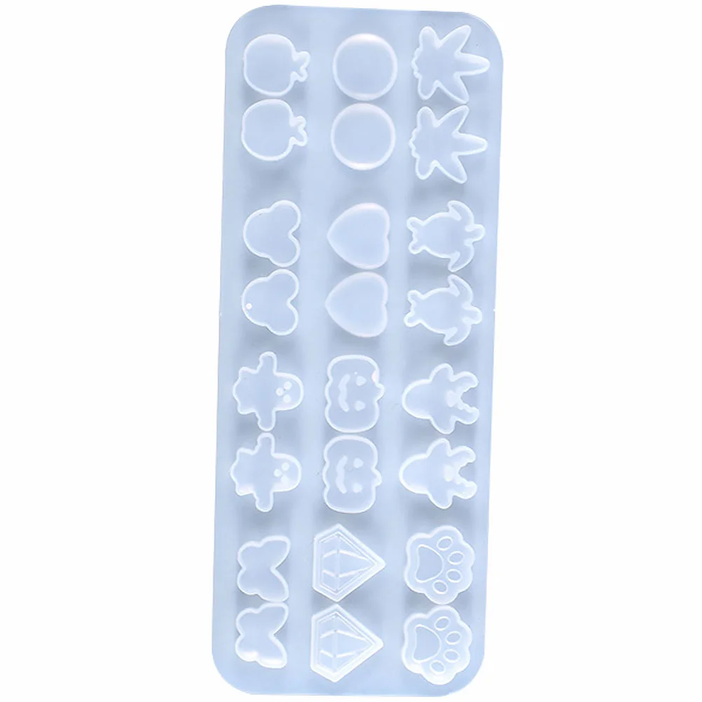 

Формы для глины, силиконовая форма, кастинговая форма для сережек, смолы, миниатюрные формы для друзей «сделай сам», кристалл, эпоксидный силикагель