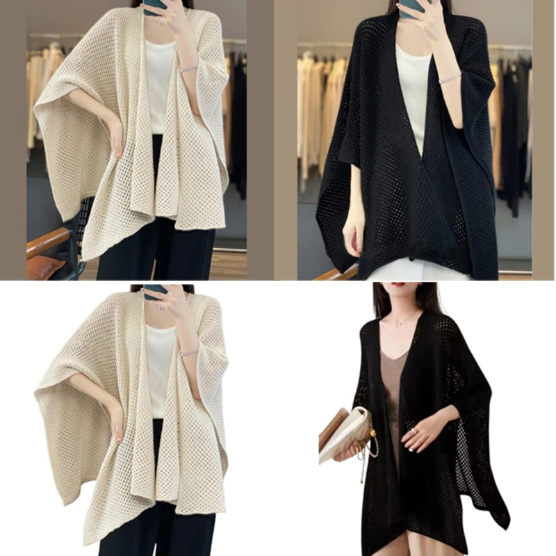 

Женская шаль, шарф для отдыха на открытом воздухе, кемпинга, пляжа, Getaways, легкий шарф, воздухопроницаемое пончо для весны, Солнцезащитная шаль