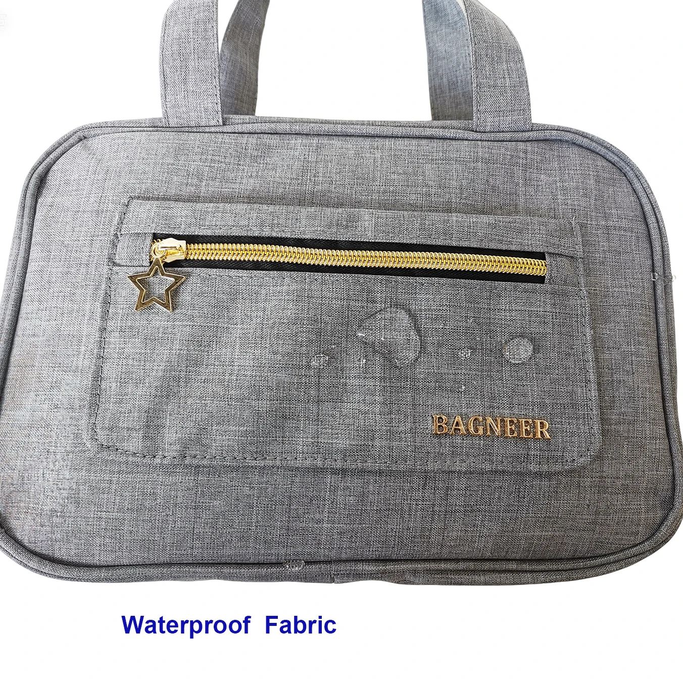 Foldable Travel Organizer Toiletry Makeup Bag Women Cosmetic Make Up Storage Waterproof Beauty Pouch Men Bathroom Hanging Case 3