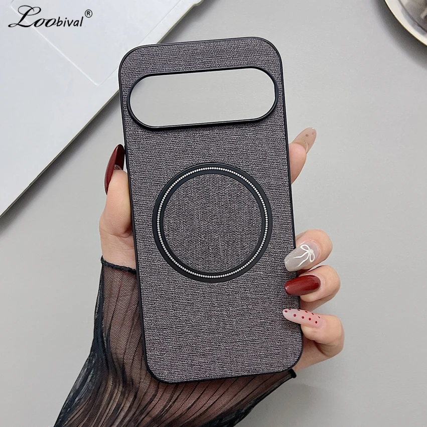 Premium Fabric Magnetic Wireless Charging Slim Cover
