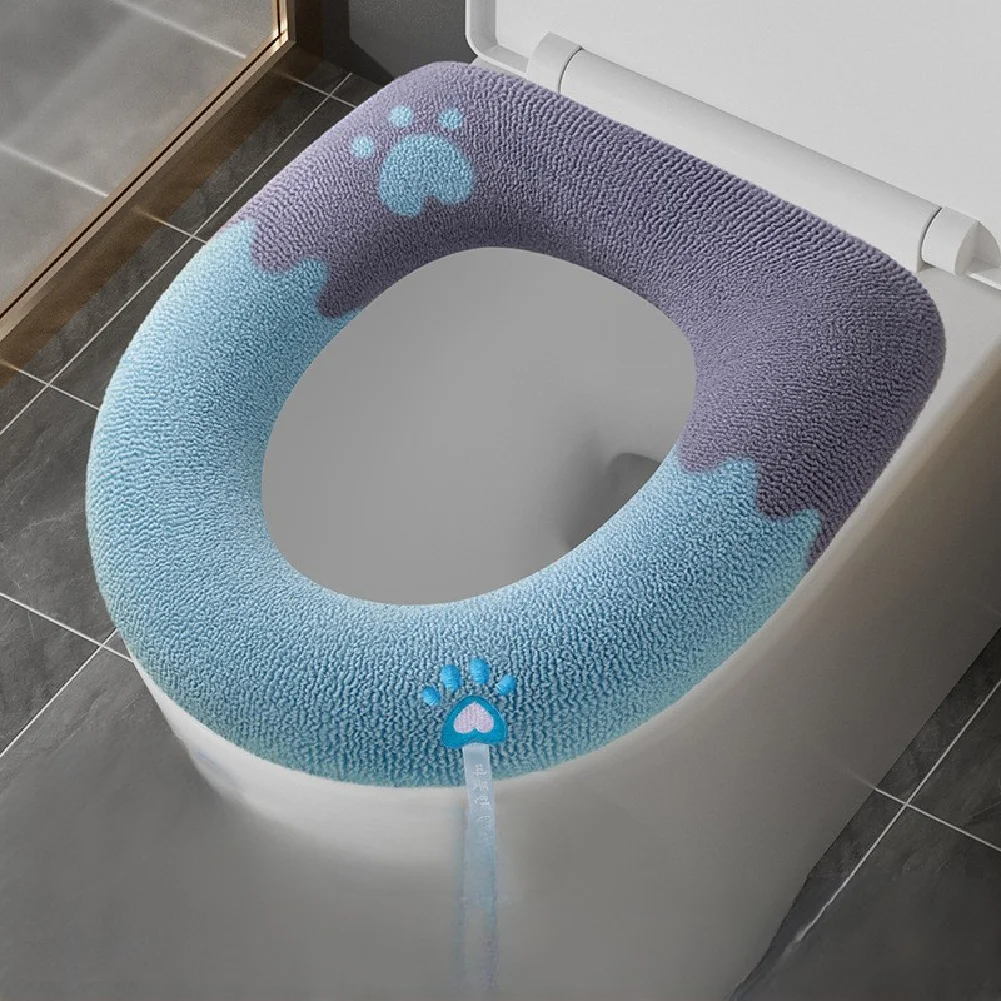

2023 New Toilet Cushion Thickened Toilet Seat Cushion Household Toilet Cushion Waterproof Cover Toilet Ring