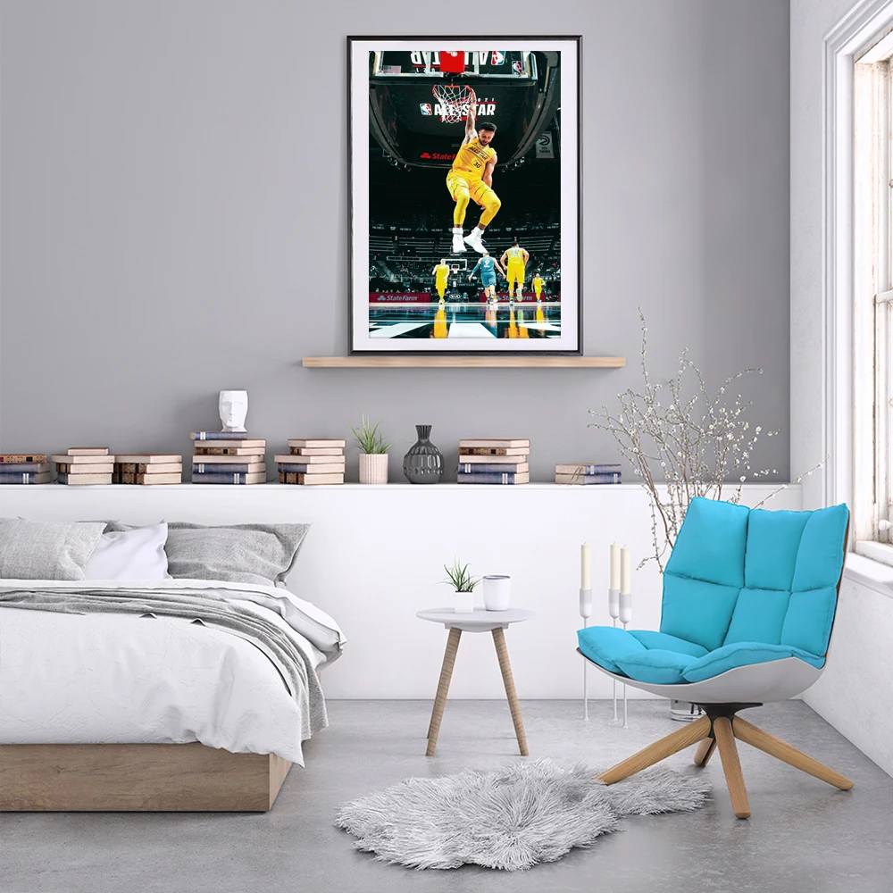 Golden State Warriors Poster Home Decor Stephen Curry Wall Art Hanging  Picture Print Bedroom Decorative Painting Posters - AliExpress