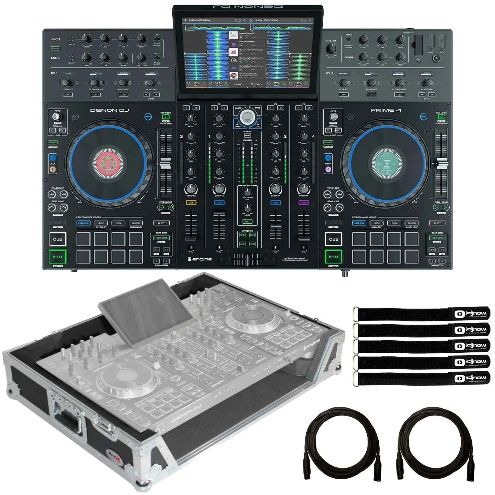 

Летняя распродажа с уверенностью, новый 4-дельный автономный DJ-контроллер Denon Prime 4 с сенсорным экраном 10 дюймов