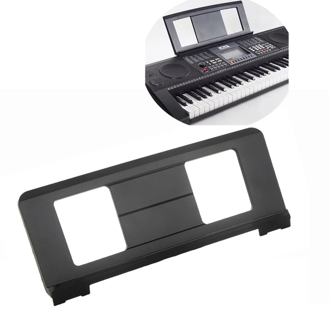 Dripex Support de musique de bureau Portable, support de partition de  musique, support de musique, piano