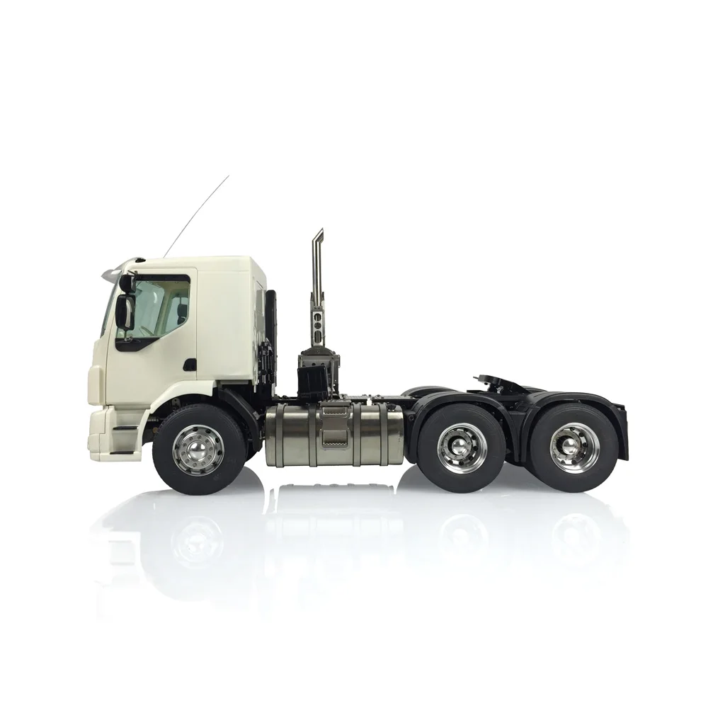 LESU 1/14 RC W/ 3Axles Tractor Truck Cabin Vm Chassis For DIY Fh16 Remote Control Car Tamiyay Trailer Model Thzh1191 2